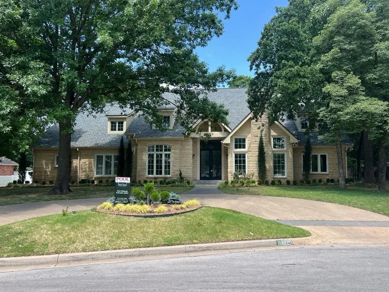 Beautiful custom home with new roof installation