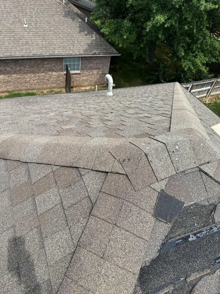 Storm Damage Repair - Before